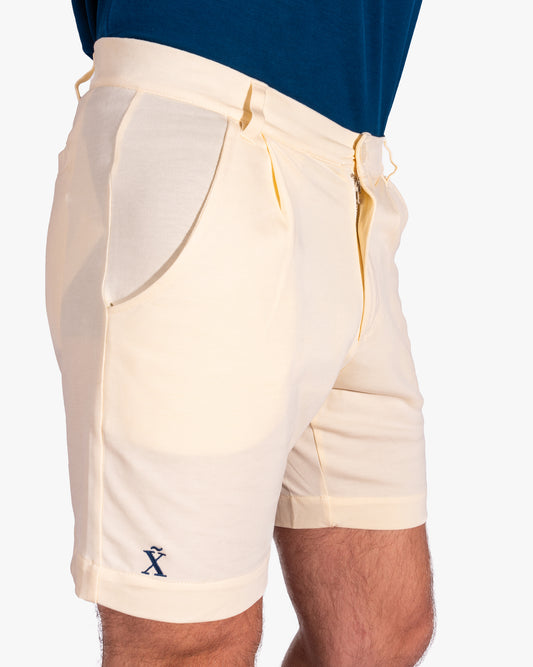 Beige Nature Shorts | Men's golf shorts made from TENCEL™