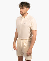 Bundle: Beige TENCEL™ Polo & Beige Nature Shorts