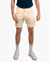 Bundle: Blue TENCEL™ Polo & Beige Nature Shorts