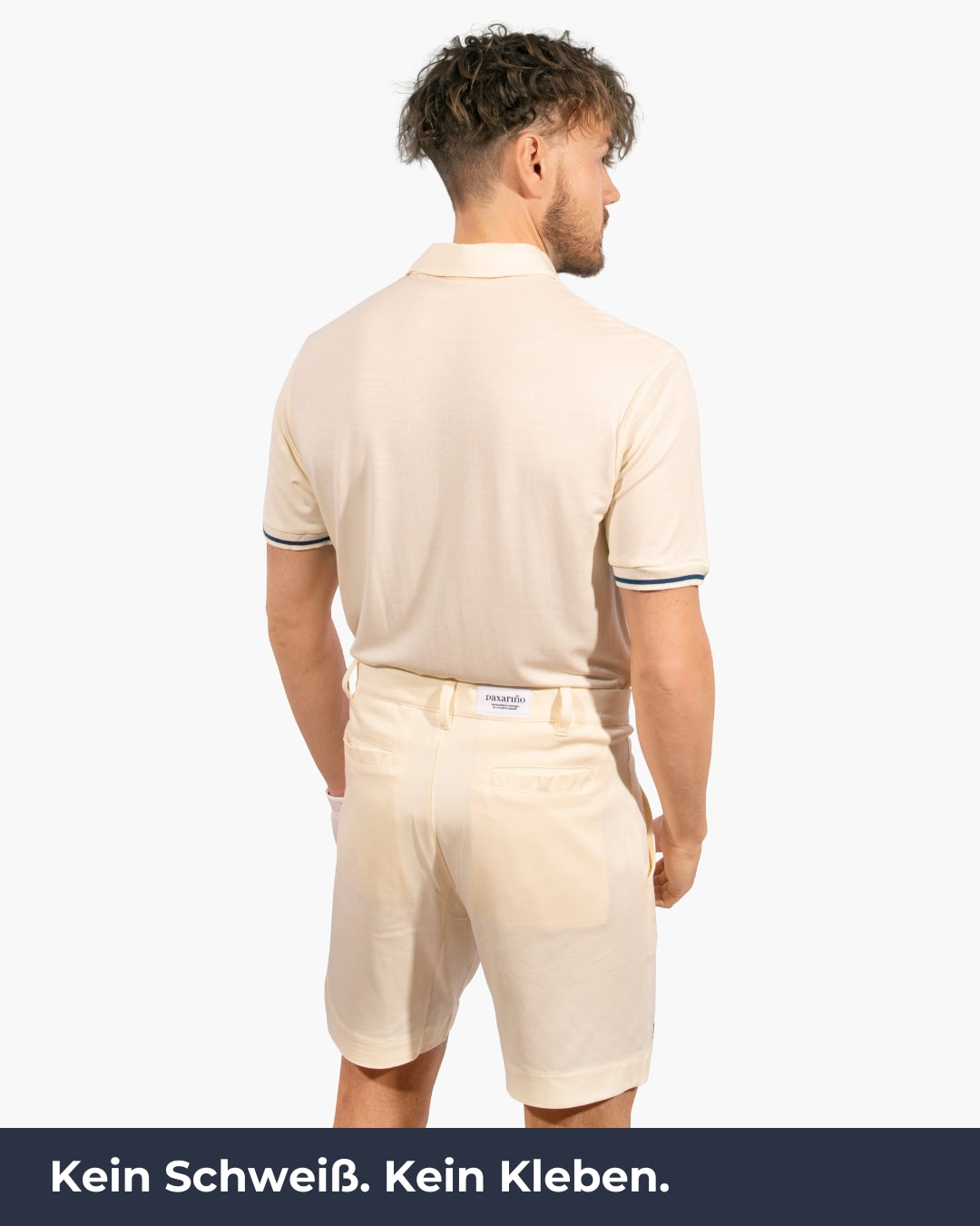 Beige TENCEL™ Polo