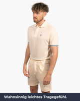 Beige TENCEL™ Polo