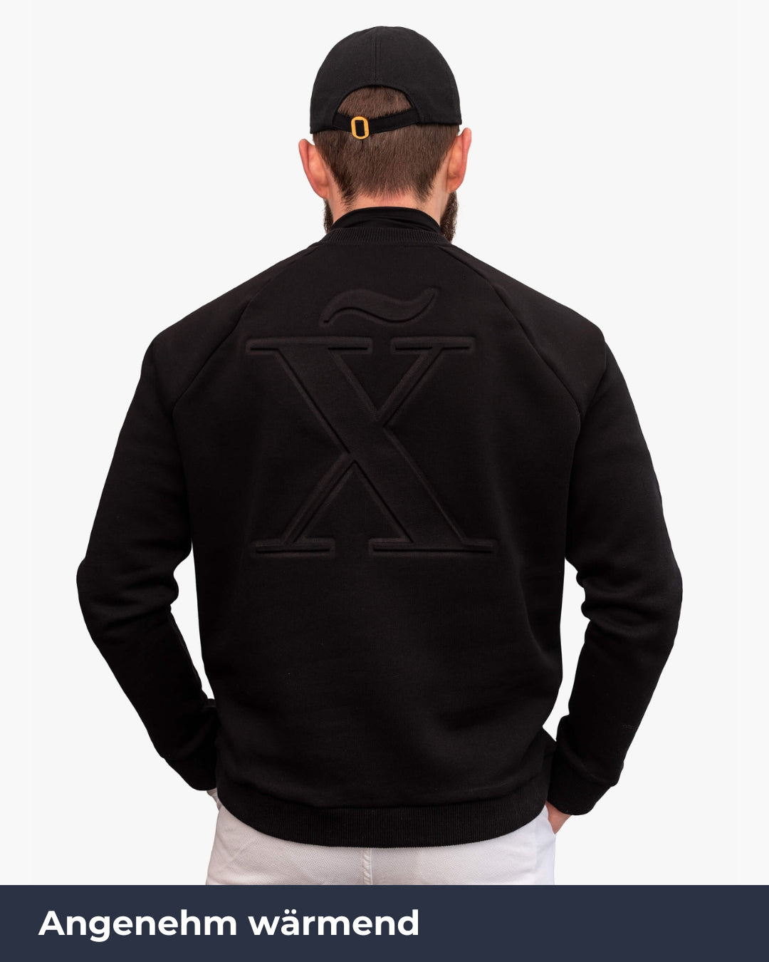 Black Nature Crewneck