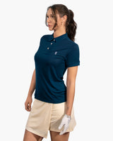 Blue TENCEL™ Polo