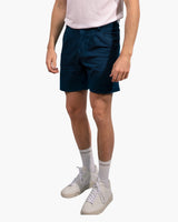 Bundle: White TENCEL™ Polo & Blue Nature Shorts