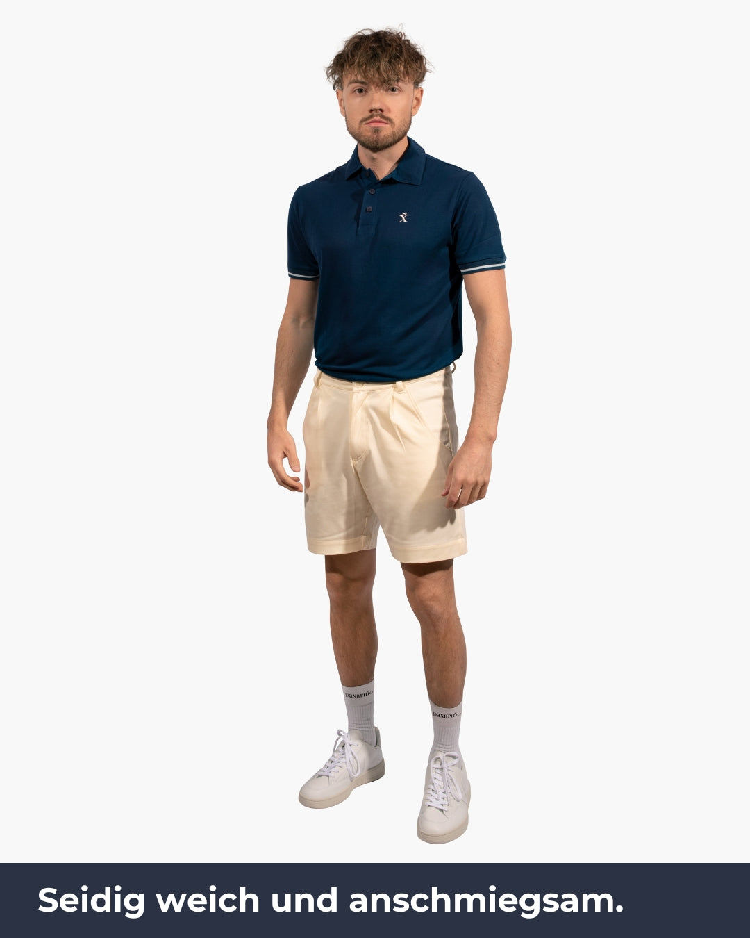 Blue TENCEL™ Polo