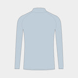 Natural Performance Light 1/4 Zip - Light Blue