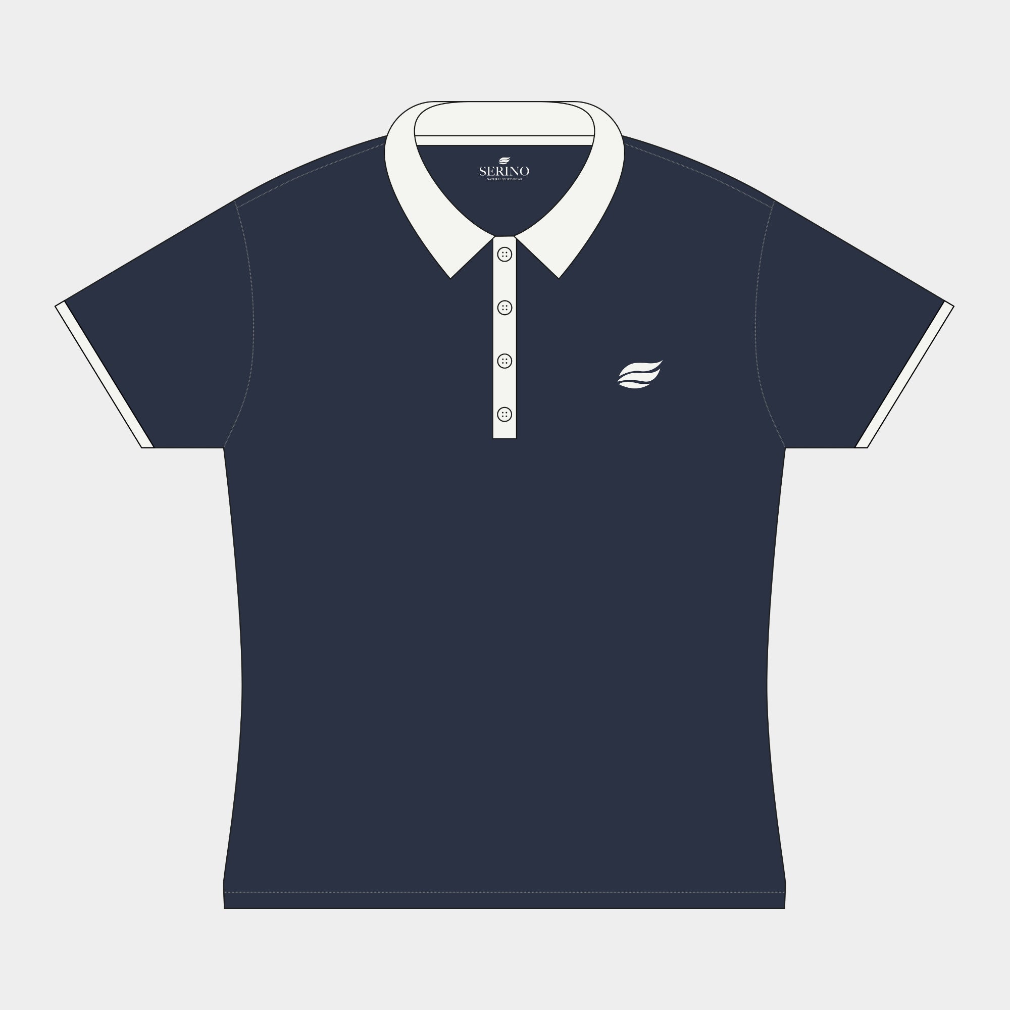 Natural Performance Polo - Navy | Damen