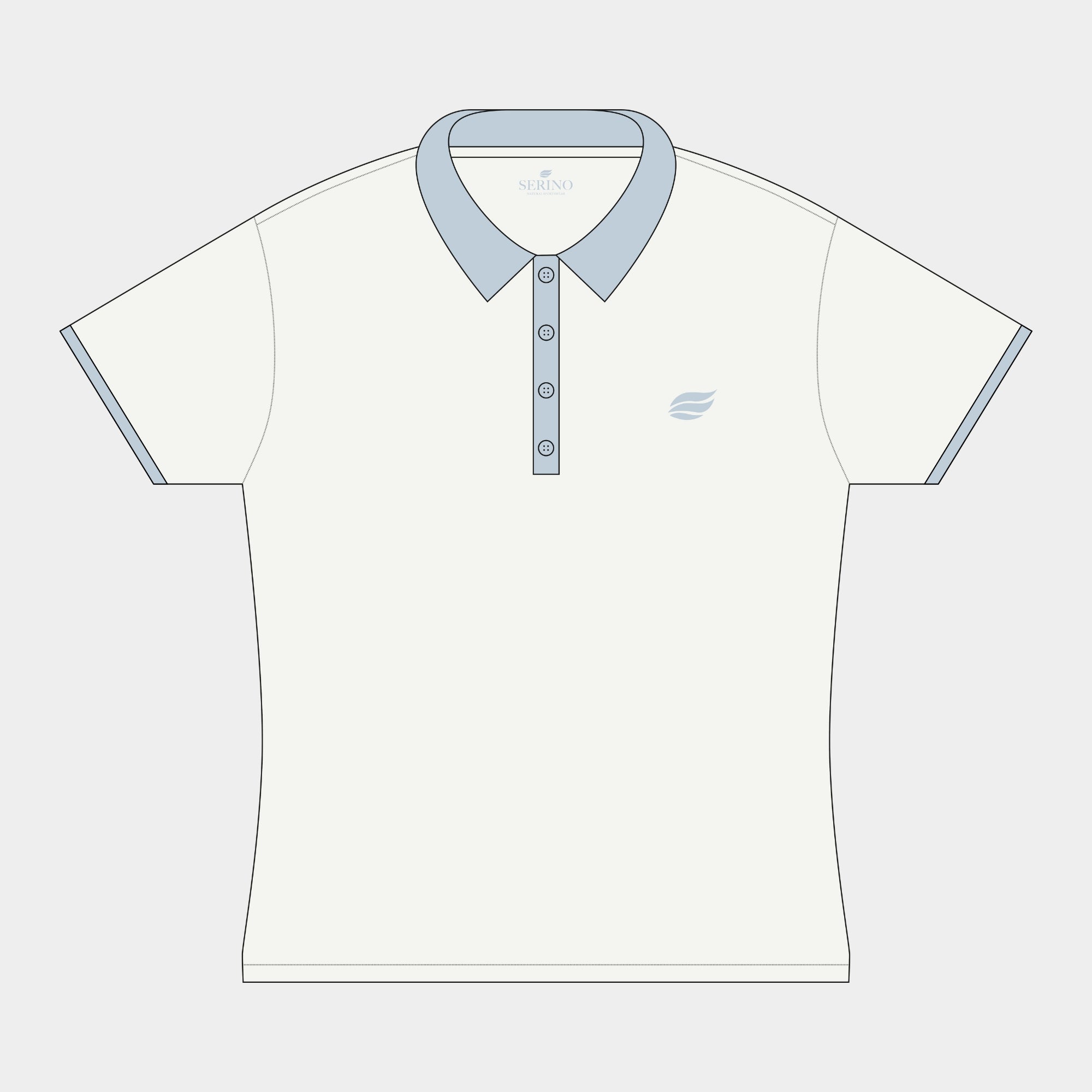 Natural Performance Polo - White | Damen