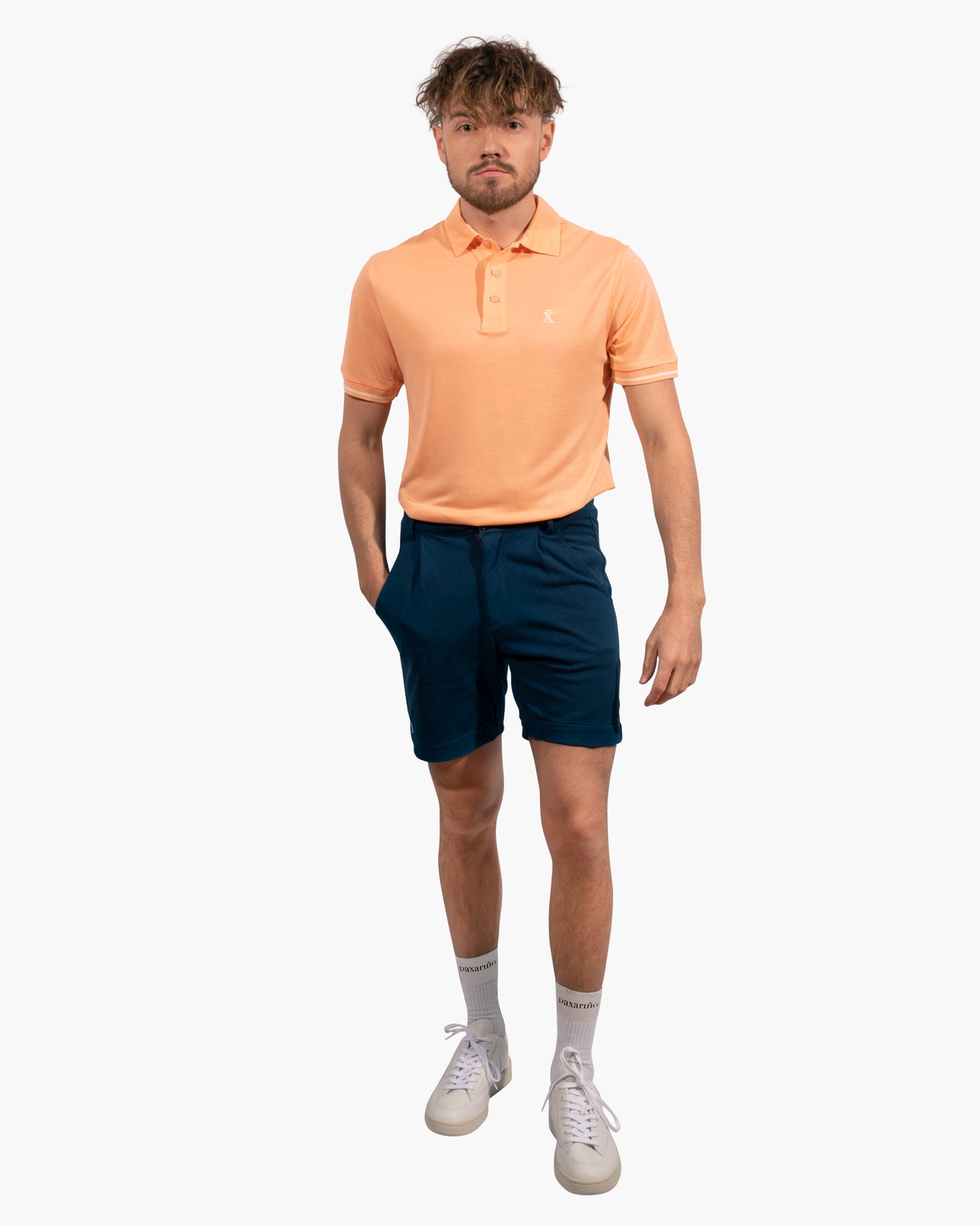 Peach Nature Polo | Herren Golf Poloshirt aus TENCEL™