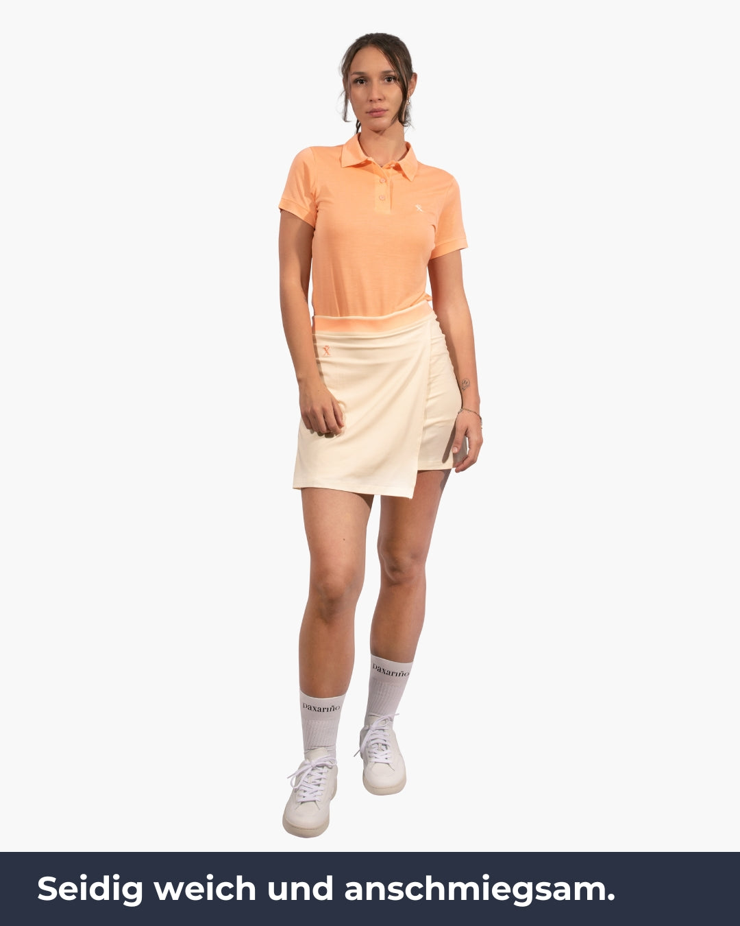 Peach TENCEL™ Polo